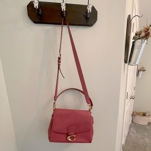 COACH authentic pink leather purse
